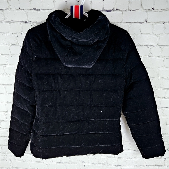 INVICTA | Icon Italian soft touch hooded velvet puffer jacket - Picture 4 of 16